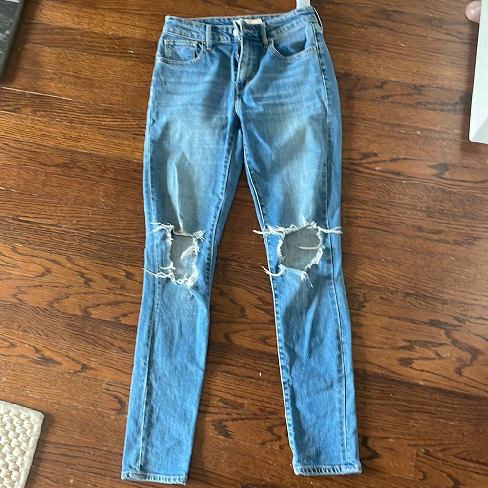 Levi 721 High Rise Skinny Jean